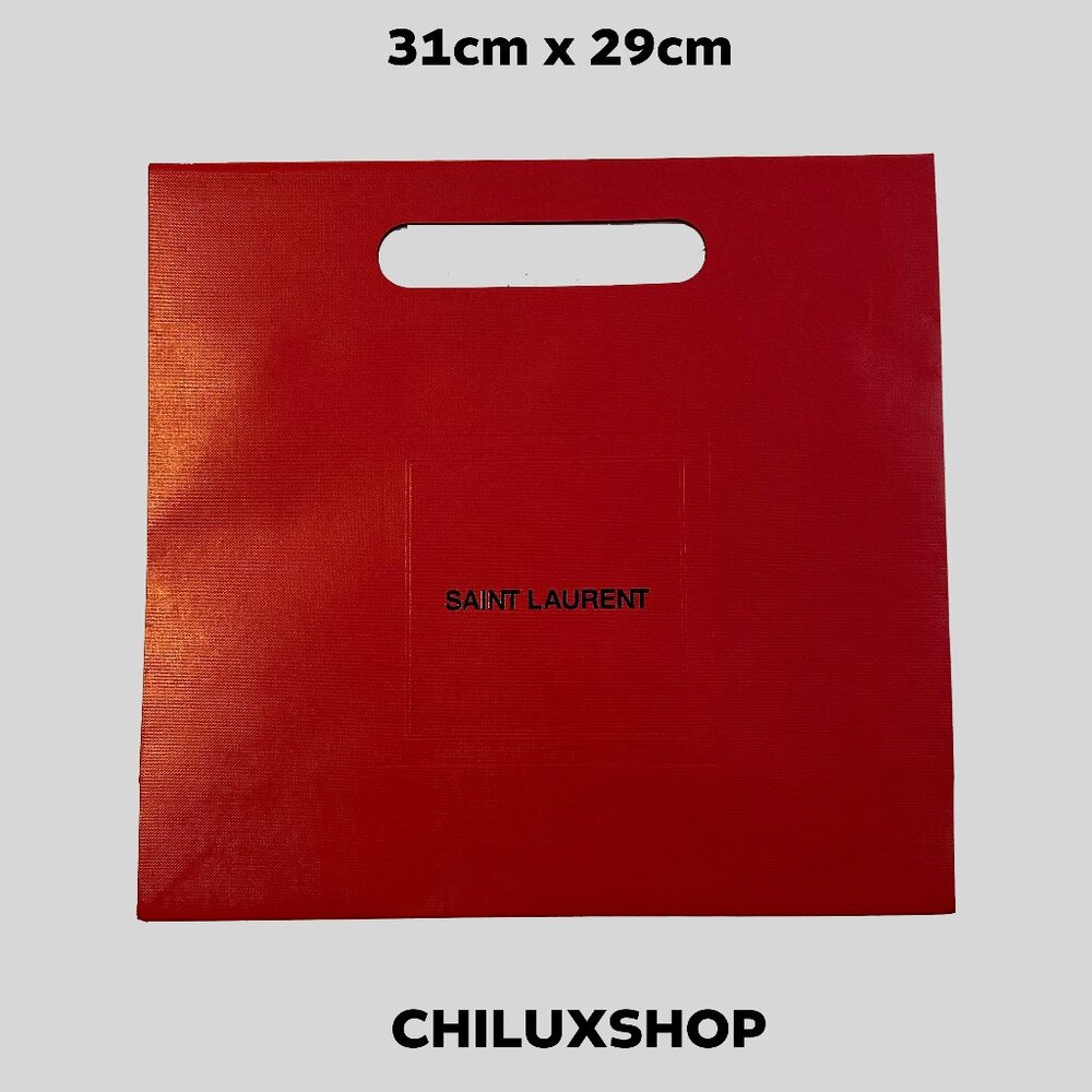 Authentic Saint Laurent shopping bag